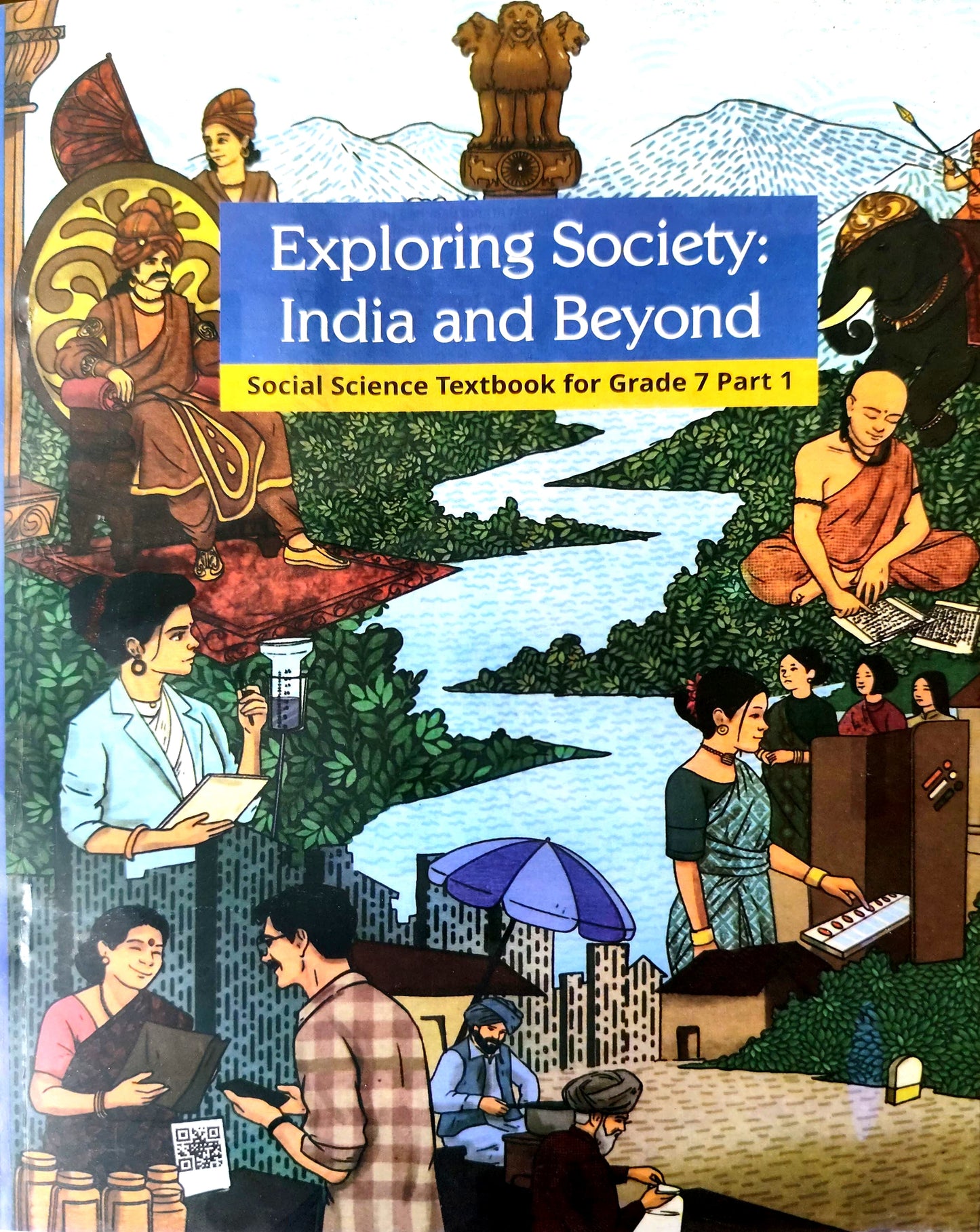 781 - Exploring Society: India and Beyond Part-1 Social Science Textbook (Eng.) VII